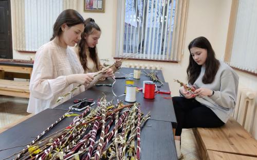 Вербное воскресенье на приходе Троицкого собора г. Слонима фото 34